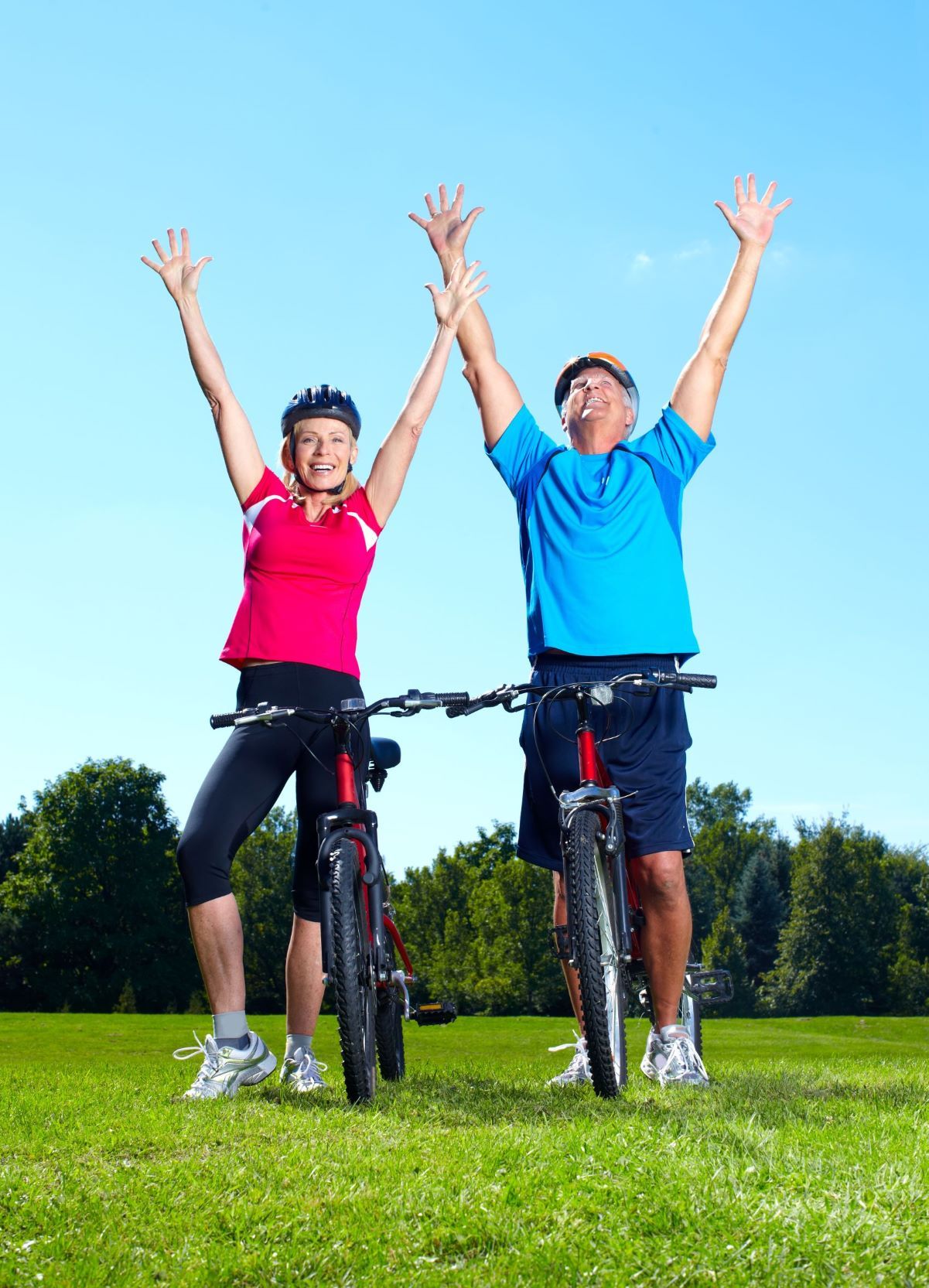 Cycling is a great way to stay healthy and upbeat